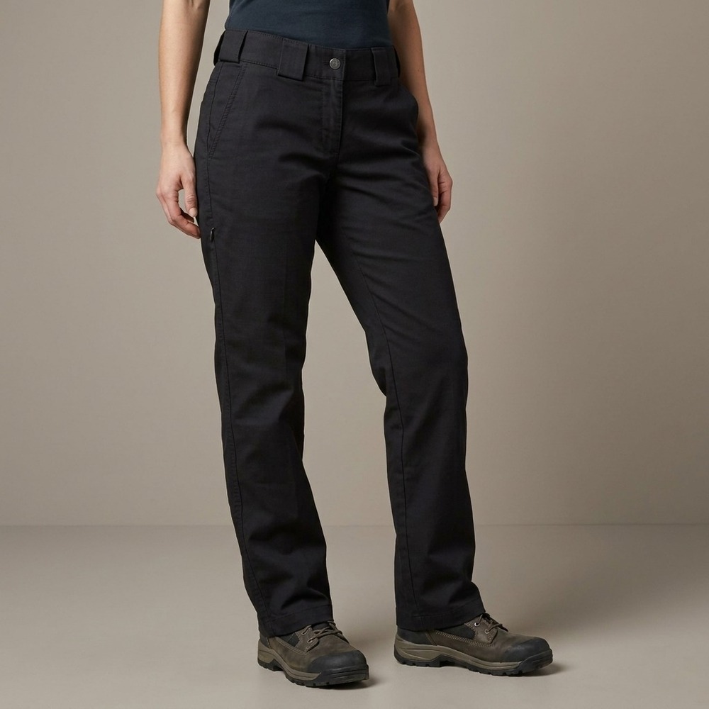 5.11 Tactical Female Rugged Utility Workwear Pants Sz 4  Pocket Black